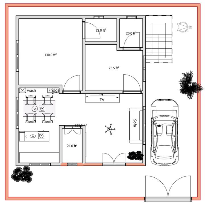 2 5 Cent House Plan With All Requirements 2ed in